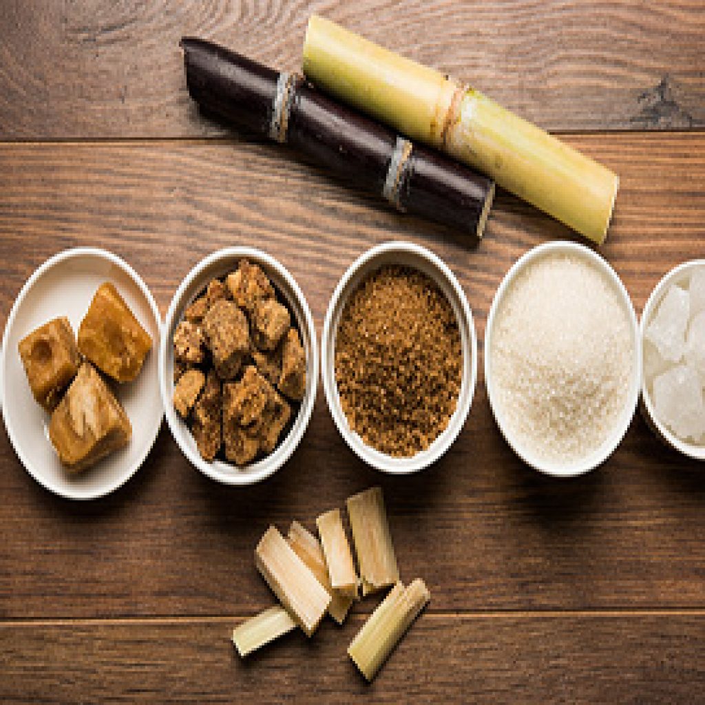 Sugar and Sugar Products (Raw, White, Jaggery, Molasses)